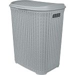 Корзина для белья Plast Team Melange 65л 463х406х507 мм серый шторм (упаковка 3 шт.)