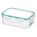 Контейнер для продуктов Modena прямоугольный 0,5л с защелками Бесцветный (упаковка 18 шт.)