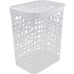 Корзина для белья ХАОС 55л белый (упаковка 5 шт.)