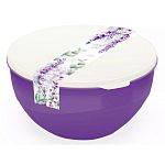 Миска с крышкой Lavender 2л (упаковка 18 шт.)