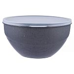 Миска с крышкой Granite 3л Серый (упаковка 8 шт.)