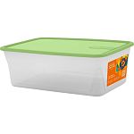 Контейнер для продуктов Sugar&Spice Honey 1,6л прямоугольный фисташка (упаковка 14 шт.)