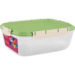 Контейнер для продуктов Sugar&Spice Barberry герметичный 1,8л прямоугольный фисташка (упаковка 10 шт