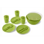 Набор посуды для пикника на 3 персоны Трио С615 (упаковка 12 шт.)