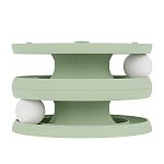 Интерактивная игрушка трек для кошек Юта ALTA, Оливковый (упаковка 4 шт.)