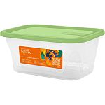 Контейнер для продуктов Sugar&Spice Honey 0,2л прямоугольный фисташка (упаковка 24 шт.)