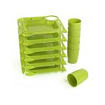 Набор для пикника Fiesta на 6 персон (майская зелень) (упаковка 6 шт.)