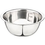 Миска Bowl-Roll-16, объем 800 мл, из нерж стали, зеркальная полировка, диа 16 см (упаковка 50 шт.)