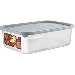 Контейнер для продуктов Sugar&Spice Vanilla прямоугольный 1л с гибкой крышкой трюфель (упаковка 15 ш