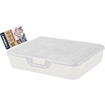 Органайзер для мелочей Keeplex Fiori с разделителями M 19х16х4,5см белое облако (упаковка 32 шт.)