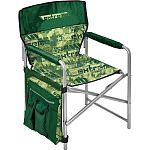 Кресло складное КС1 дуб/зеленый