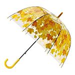 Зонт Желтые листья (полуавтомат) D80см