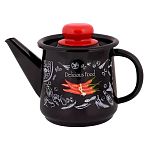 Чайник эмал 1,0л без свистка Чили / Chilli TM Appetite, 1с202с