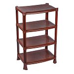 Этажерка д/обуви 830х510х350мм 4-х секцион. (венге) (упаковка 4 шт.)