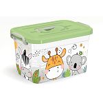 Контейнер для хранения Giraffix 15л (прозрачный) (упаковка 8 шт.)