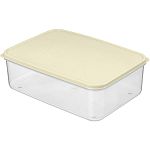 Контейнер для продуктов Modena прямоугольный 1,5л с гибкой крышкой (светло-бежевый) (упаковка 10 шт.