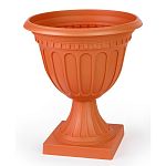 Вазон Олимпия 12л (на высокой ножке)(коричневый) (упаковка 5 шт.)