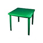 Стол квадратный (800х800х740)  (зелёный)