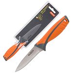 Нож с прорезиненной рукояткой ARCOBALENO MAL-04AR для овощей, 9,5 см (упаковка 24 шт.)