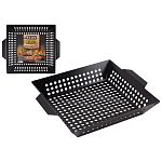 Решетка для гриля квадратная с антипригарным покрытием ECOS 3009D (35х30х6см) (упаковка 1 шт.)