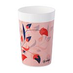 Набор стаканов DRINA Deco 0,25л 6/1 Цветок розовый