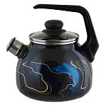 Чайник эмал 3,0л со свистком Вечерний мираж / Mirage ТМ Appetite, 4с209я