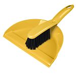 Комплект щетка-сметка Good с совком (ярко-желтый) (упаковка 15 шт.)