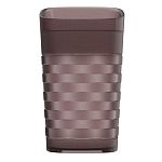 Стакан для зубных щеток без разделителя Glam (шоколад)