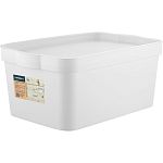 Ящик для хранения Keeplex Trendy 7,5 л 32х21,1х14,1см белый (упаковка 10 шт.)