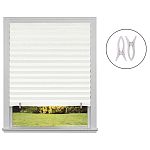 Самоклеящиеся шторы-плиссе Skandi, размер 60х160см, цвет белый (упаковка 10 шт.)