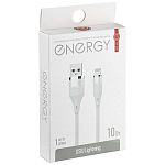 Кабель Energy ET-49 PRO  USB/Lightning (для продукции Apple), 1 м, 10 Вт