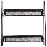 Этажерка настольная двухуровневая L’ordine Nero, 31,5*17*33 см