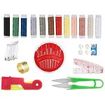 Набор швейный в боксе, 57 предметов (упаковка 12 шт.)