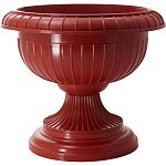 Вазон на ножке большой D 395 мм терракотовый (упаковка 4 шт.)