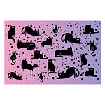 Сервировочная салфетка 28х43 см Кошки (упаковка 20 шт.)