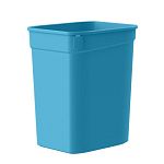 Контейнер для мусора без крышки eco bin 25л (синий) (упаковка 5 шт.)