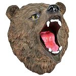 Фигурка Навес: голова медведя с оскалом 40х38х33