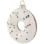Украшение елочное Пончик (упаковка 12 шт.)