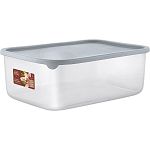 Контейнер для продуктов Sugar&Spice Vanilla прямоугольный 4,5л с гибкой крышкой трюфель (упаковка 16