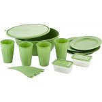 Набор для пикника Sugar&Spice на 4 персоны (13 предметов) фисташка (упаковка 6 шт.)