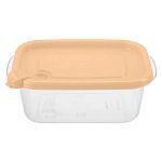 Контейнер с клапаном Фрэш 0,6л , Оранжевый (упаковка 32 шт.)