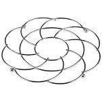 Подставка под горячее CARNALE, диам. 21 см (хром.металл)