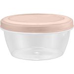 Банка с завинчивающейся крышкой Plast Team HELSINKI 0,4 л персиковая карамель (упаковка 24 шт.)