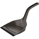 Совок Spin&Clean Rock’n’Roll, с ручками 21 см, с кромкой, антрацит (упаковка 8 шт.)