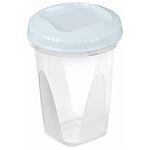 Банка с завинчивающейся крышкой Тондо 0,9л Светло-голубая С286СГЛ (упаковка 16 шт.)