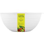 Салатник Sugar&Spice Cardamom с крышкой 2,3 л белый зефир (упаковка 15 шт.)