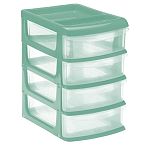 Универсальный бокс большой (4 секции) Фисташковый (упаковка 2 шт.)