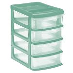 Универсальный бокс большой (4 секции) Фисташковый (упаковка 2 шт.)