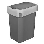 Контейнер для мусора smart bin 50л (серый) (упаковка 3 шт.)