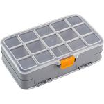 Органайзер для мелочей Blocker Expert 8 двухсторонний, серо-свинцовый/оранжевый (упаковка 15 шт.)